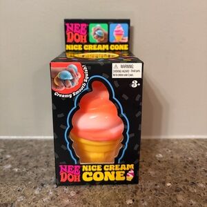Needoh Nice Cream Cone - Orange